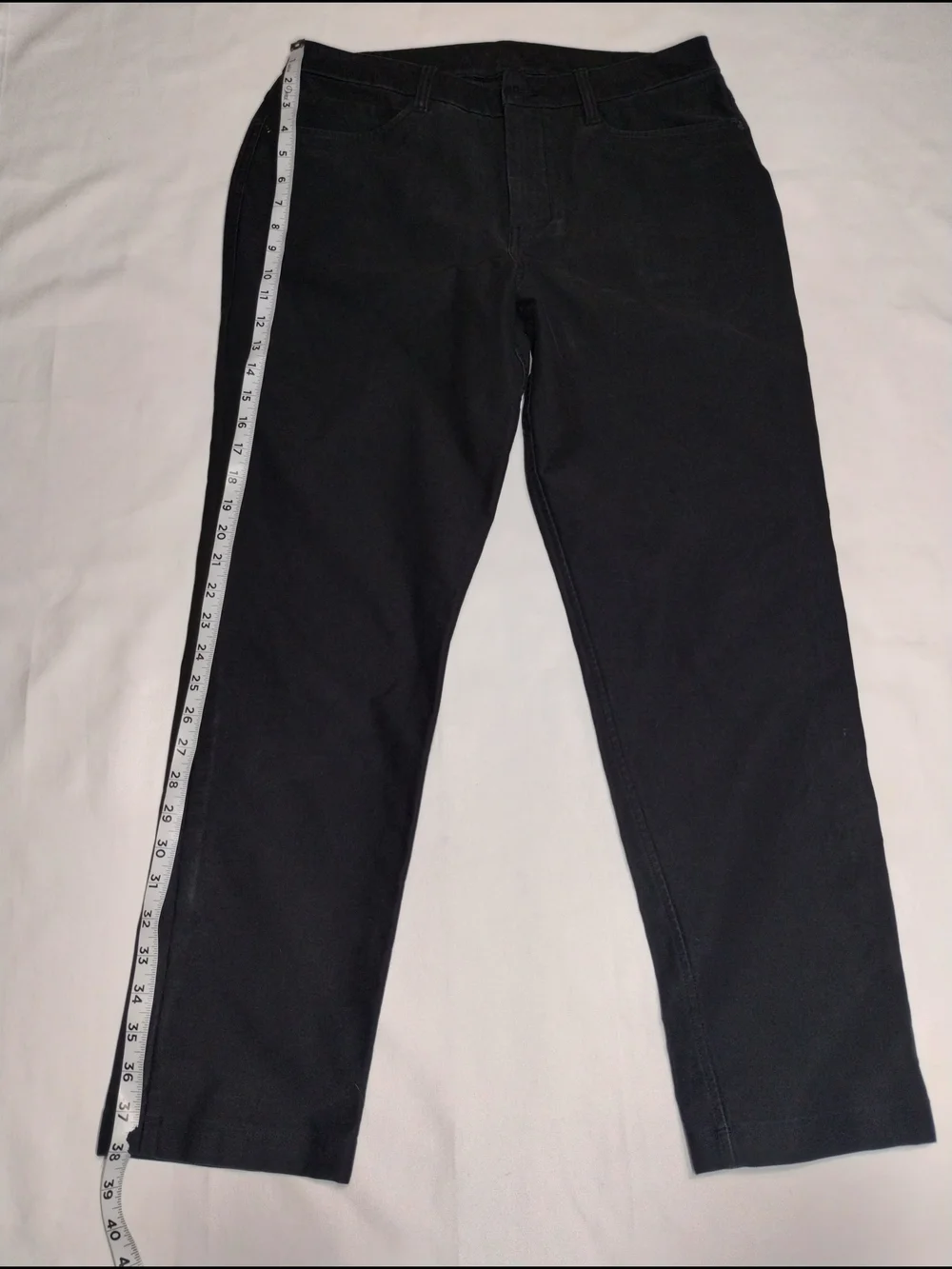 Women's Black Casual Pants - Classic Straight Fit